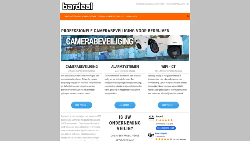Website van Bardeal