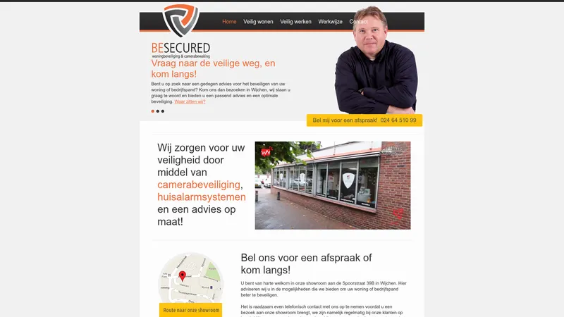 Website van BeSecured