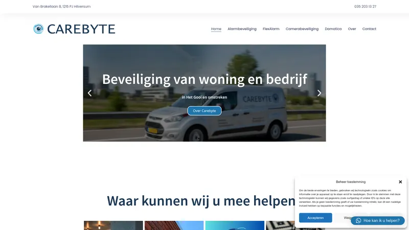 Website van Carebyte