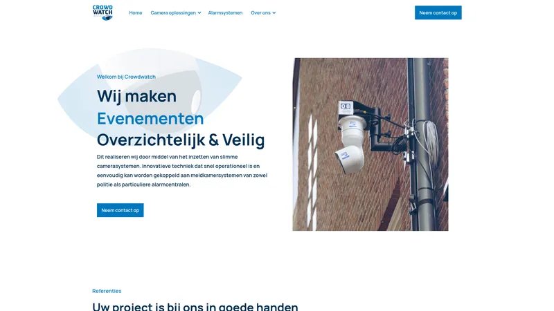 Website van Crowdwatch B.V.