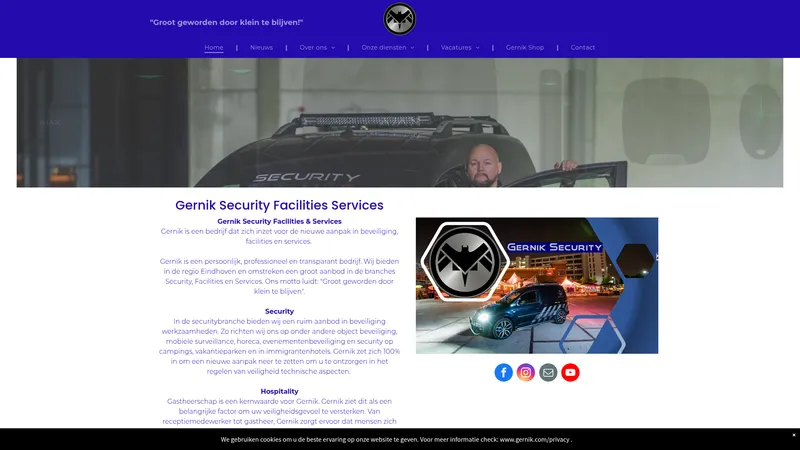 Website van Gernik bv