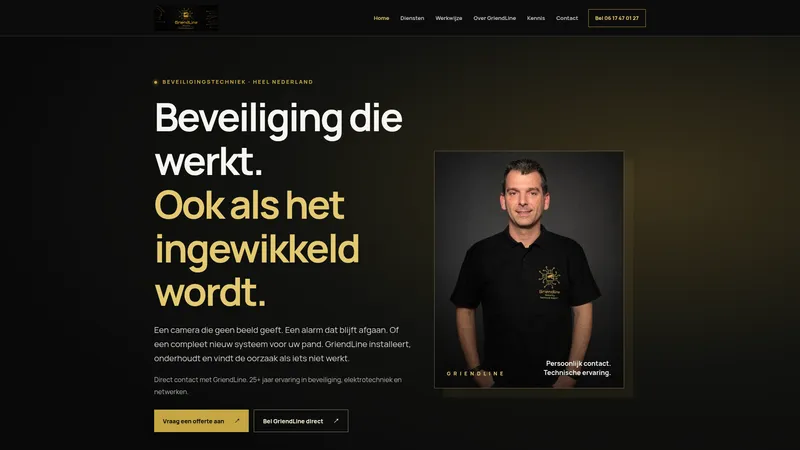 Website van GriendLine