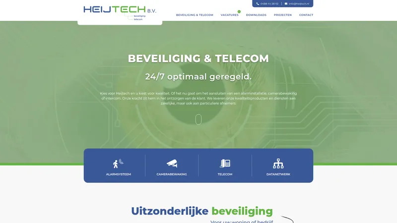 Website van HeijTech B.V.