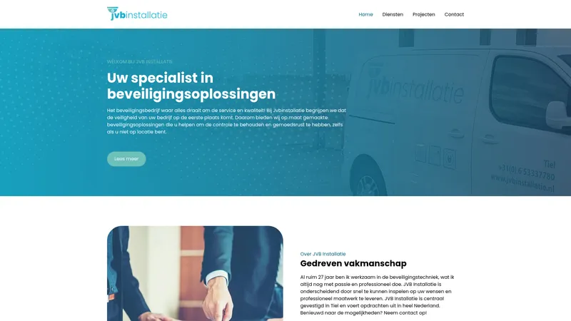 Website van Jvb Installatie