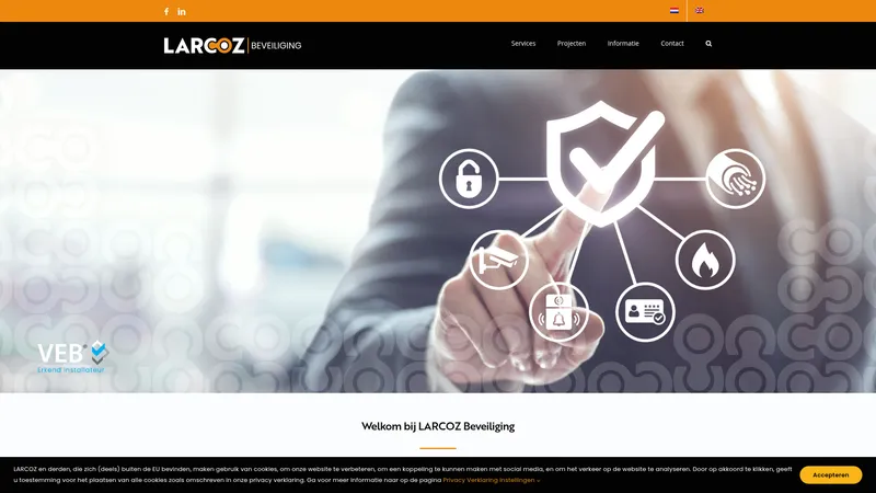 Website van LARCOZ