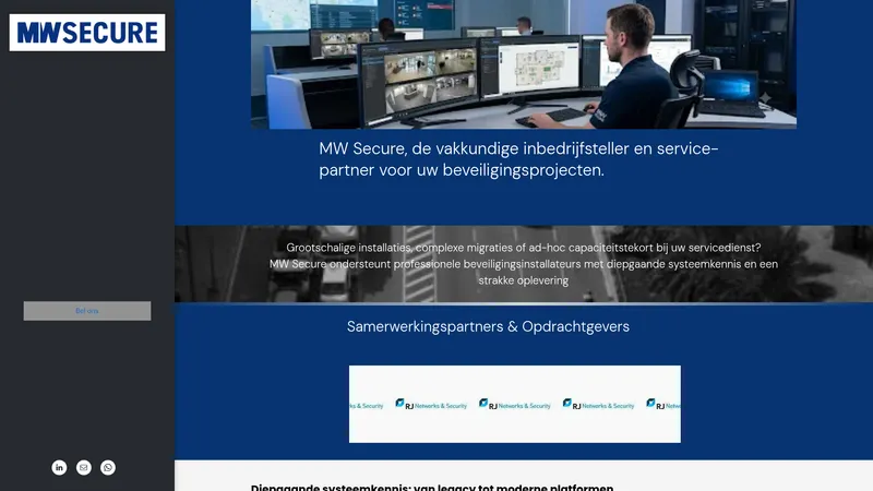 Website van MWSecure