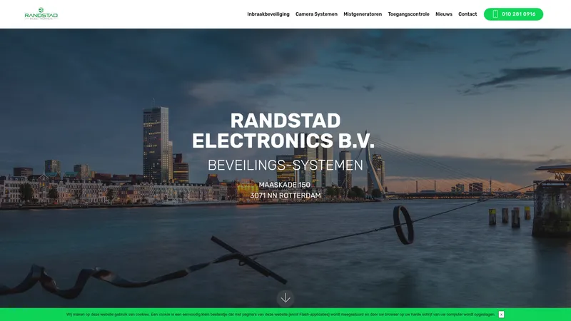Website van Randstad Electronics B.V.