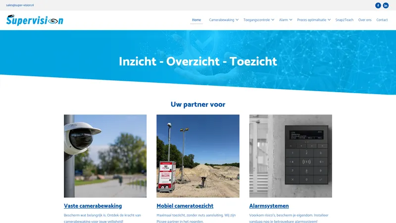 Website van Supervision BV