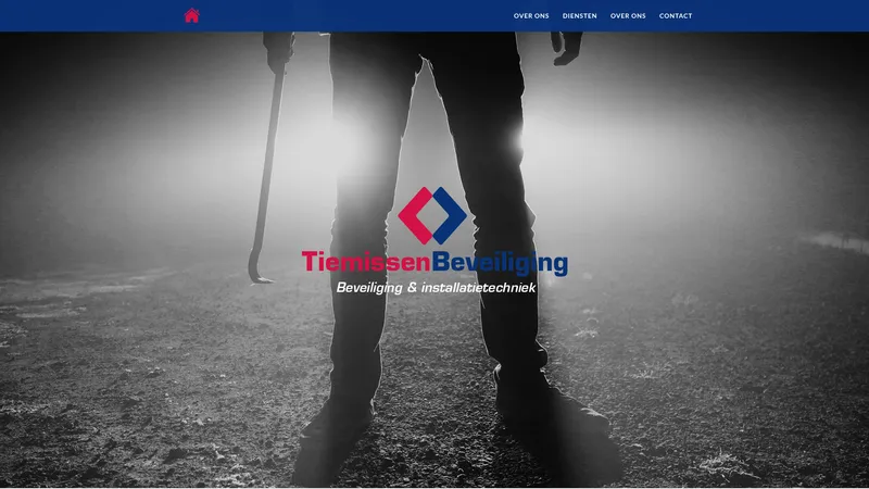 Website van Tiemissen Beveiliging